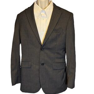 Jos. A. Bank Men's 100% Wool 2-Button Blazer Charcoal/Slate Gray • 38R